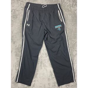 Under Armour Men's Track Pants Size 2XL Black‎ Loose Fit Coastal Carolina